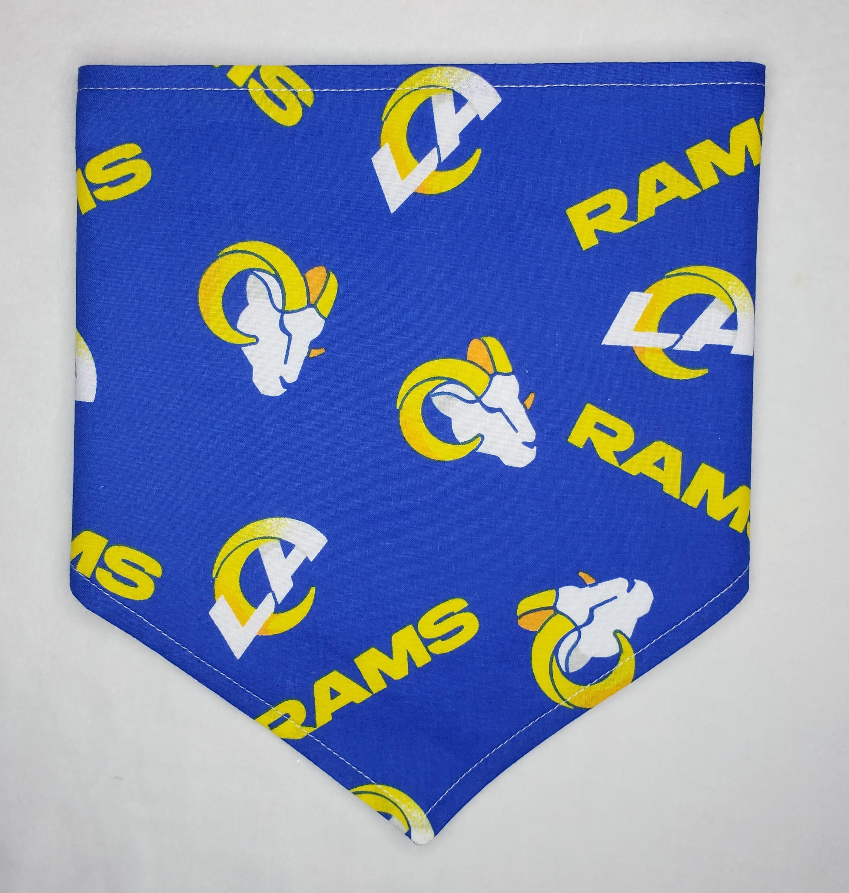 Authentic Dazzle Fabric Los Angeles Rams Dog Jersey