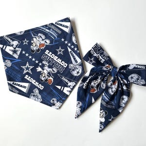 Dallas Cowboys Dog Bandana, Cat Bandana, Mouse Football Character, Football Fan, Sports, How About Them Cowboys, Hairbow, Pet Sailor Bow
