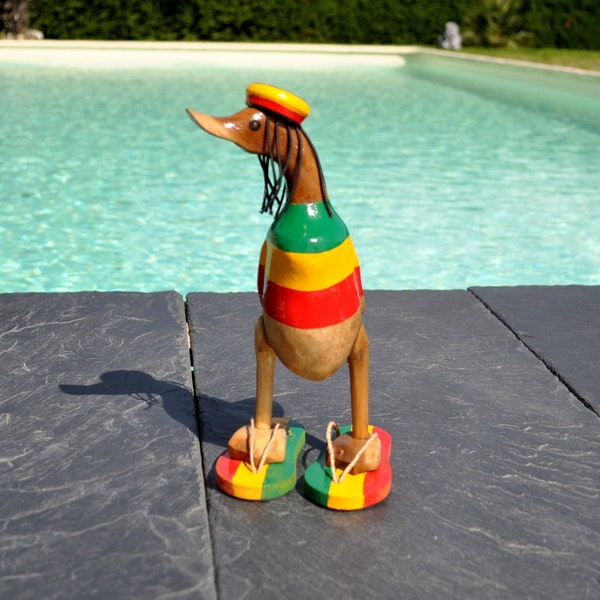 Canard RASTA,  les adorables canards déjantés et rigolos.