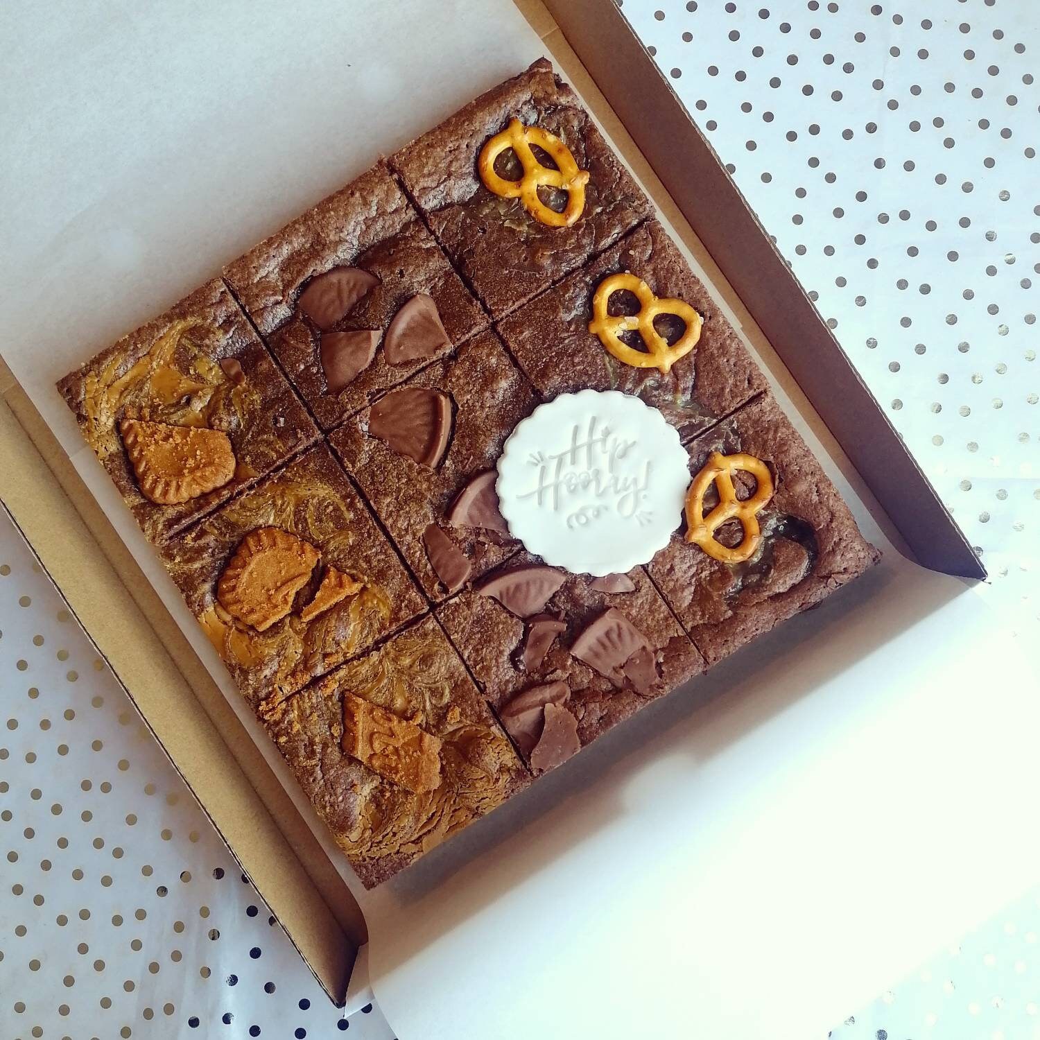 Brownie Box choose your own brownies letterbox brownies Etsy