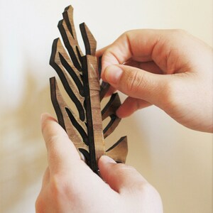 Monstrella- Set of 5- Petite Wall Mounted Trellis image 5