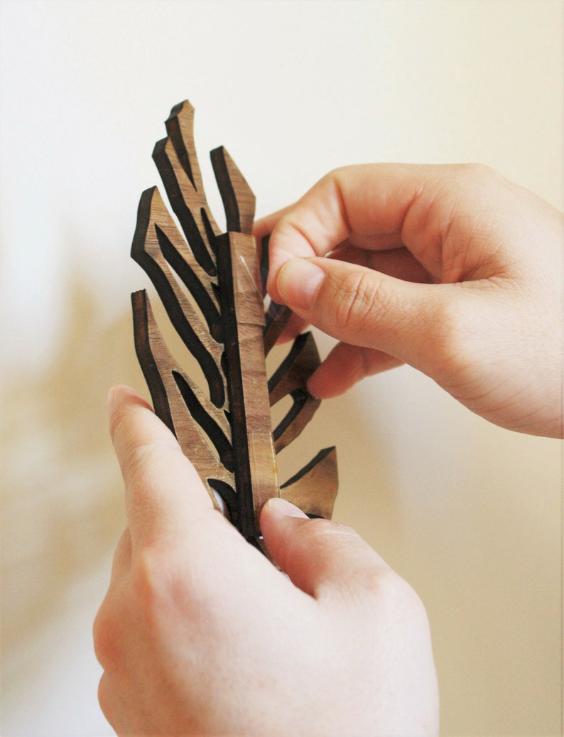 Monstrella- Set of 5- Petite Wall Mounted Trellis image 5