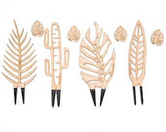 BARE™ レギュラーバンドル - カスタマイズ可能な木製植物サポート