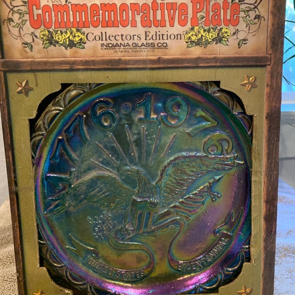 1976 Bicentennial Commemorative Plate