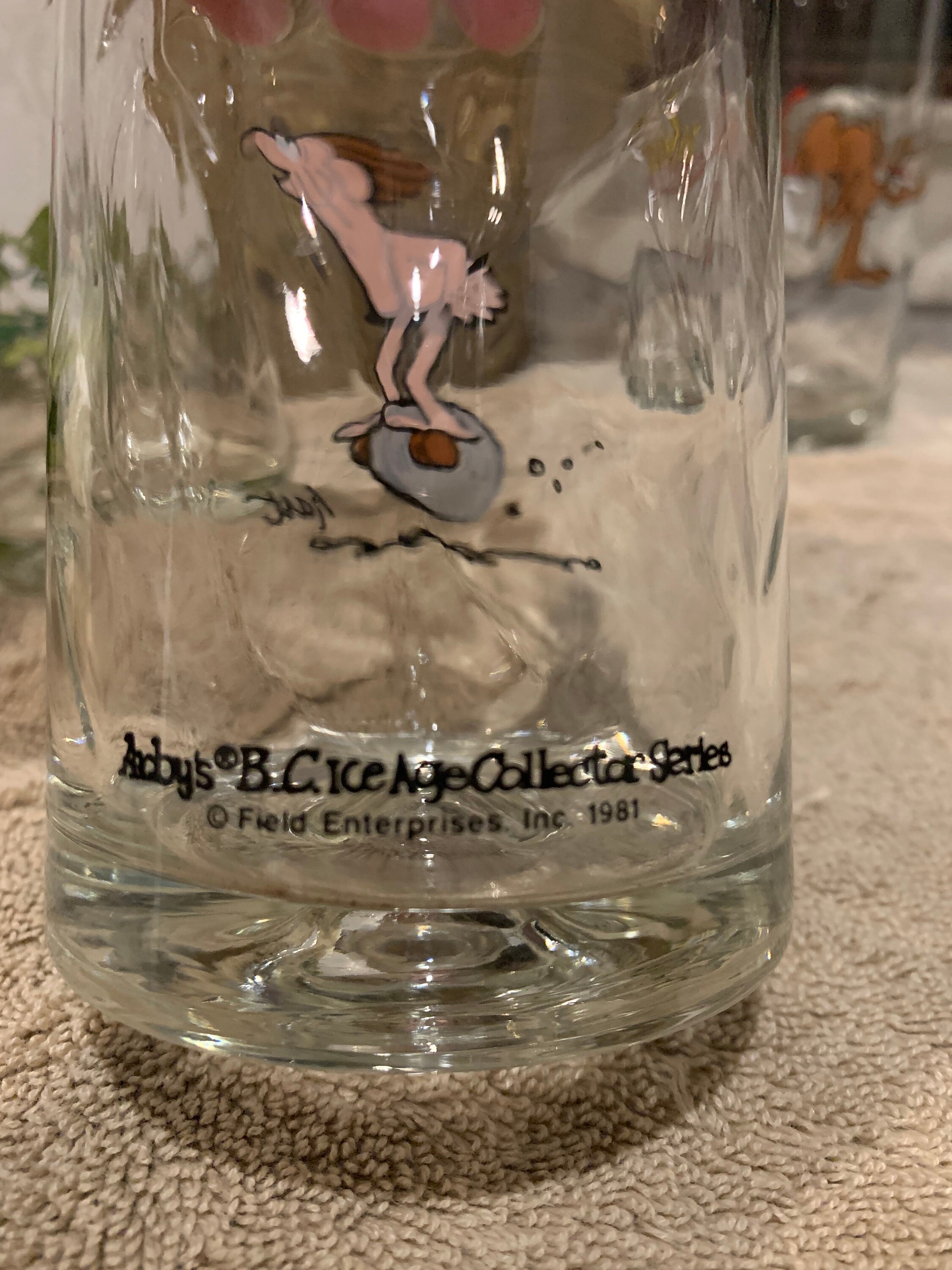 Vintage Set of (3) 1981 Arby’s Ice Age Collector Glasses - Etsy