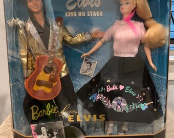 Barbie Loves Elvis Gift Set - 1996 - Etsy