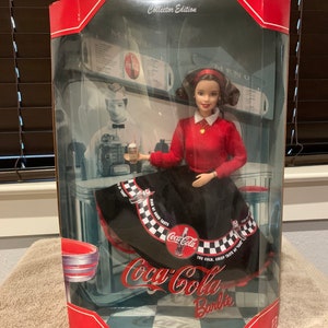 1999 Coca-cola Barbie Collector Edition - Etsy