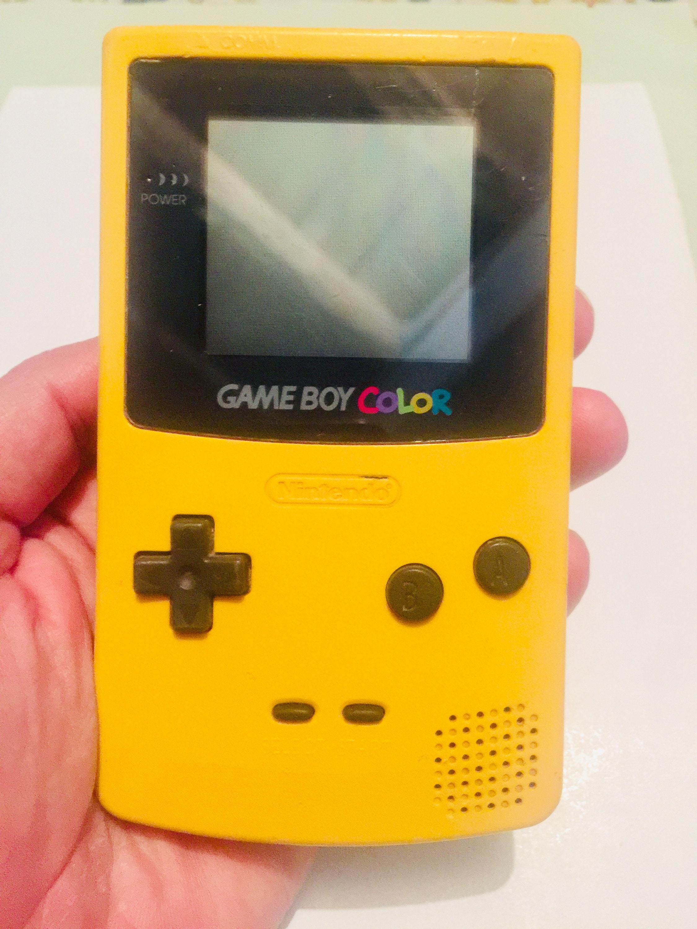 Gelb vintage 90er Nintendo Game Boy Color-CGB-001-works - Etsy Schweiz