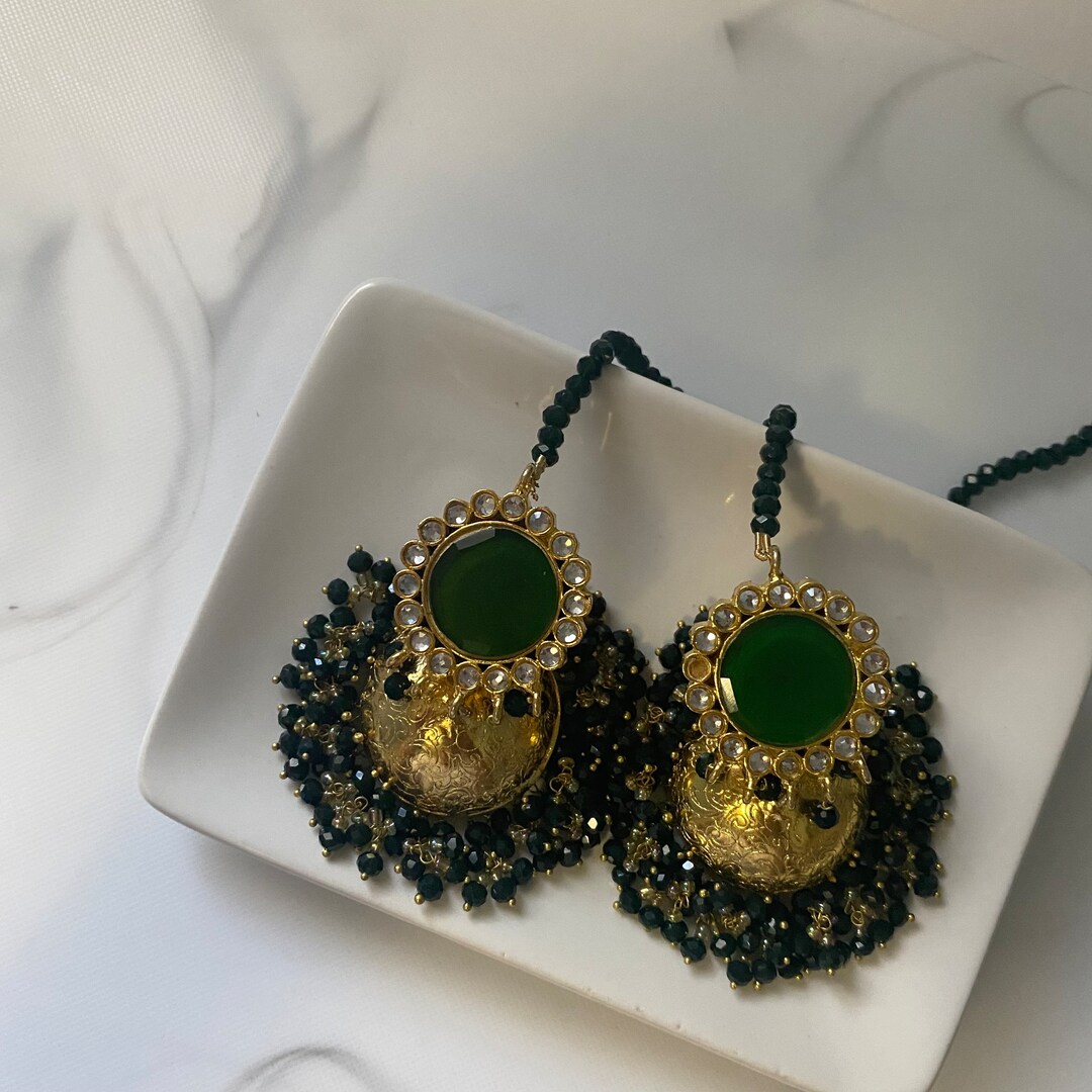 Green jhumke Clearance
