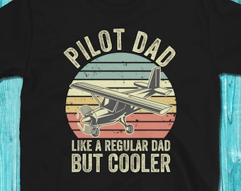Aircraft Pilot Shirt for Dad, Airplane Pilot Gift for Dad, Hoodie, Plane Captain Shirt, Aviation Gift, Pilot Dad