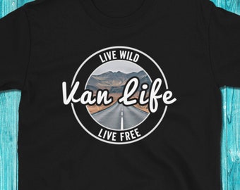 Van Life Shirt, Nomads Apparel, Travel Lover Shirt, Travel Camping Clothing, Vanlife Shirt