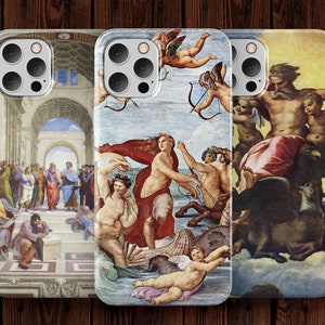 Painting Phone Case, Renaissance Phone Case iPhone 13 11 12 14 Pro Max, Art Phone Case Samsung S22 S21,  Aesthetic Art Case, Art Lovers Gift