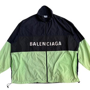 Balenciaga Colorblock Windbreaker Tracksuit Jacket - Etsy