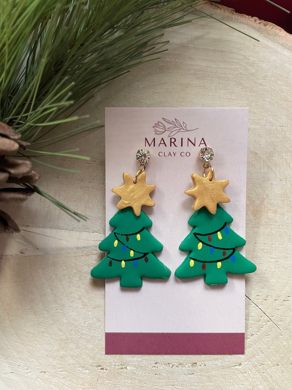 Christmas tree studs Christmas tree studs