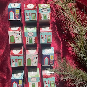 EARRINGS FOR WOMEN| Stud advent calendar for women