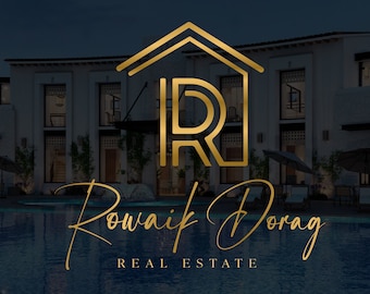 Modern Real Estate Logo Design: Realtor Signature Logo