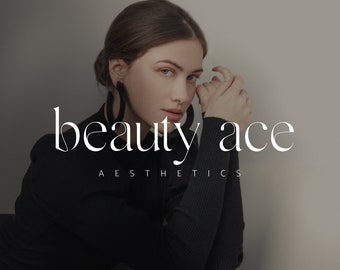 Minimalist Beauty Logo Design: Modern Branding Identity