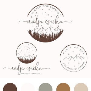 Logotipo comercial personalizado, design de logotipo personalizado, logotipo desenhado à mão, kit exclusivo de marca para pequenas empresas, identidade de marca, logotipo minimalista moderno