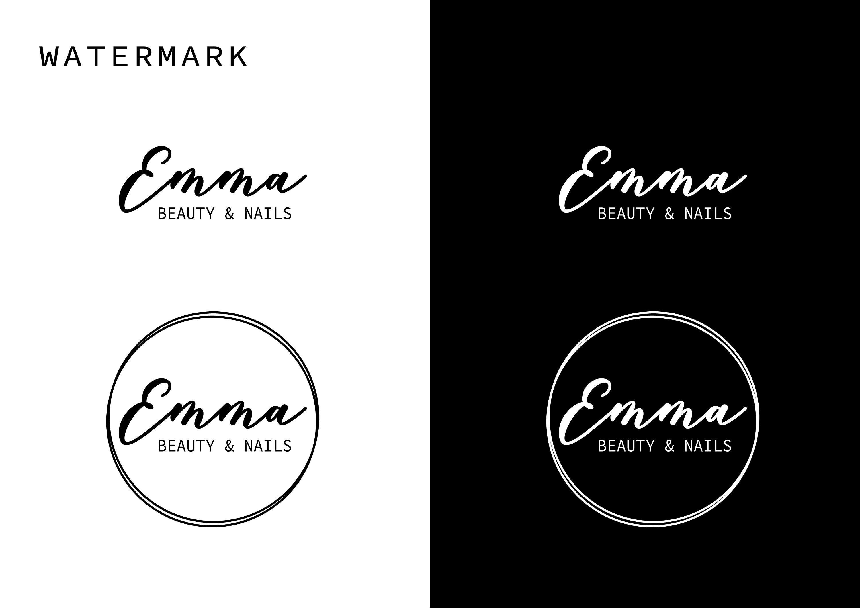 Premade Pink Purple Gold Logo Watercolour Logo Elegant | Etsy