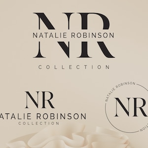 Initial Logo Design, Small Business Logo, Premade Logo Design, Text Logo, Fashion Logo, Custom Brand Identity, Boutique Logo, Minimal Logo