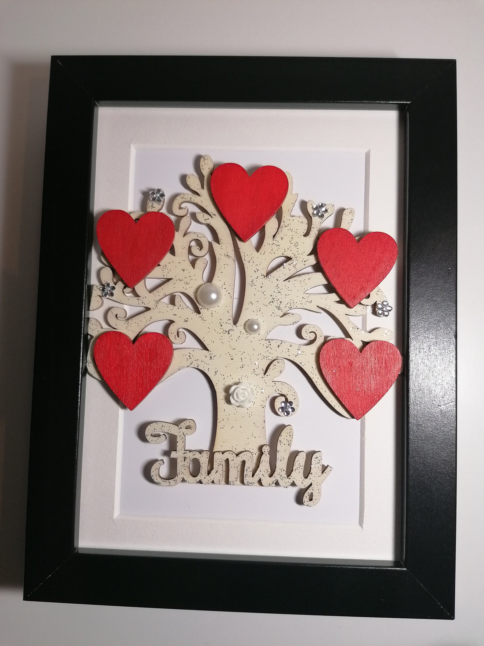 El árbol genealógico de madera personalizado con una selección | Etsy