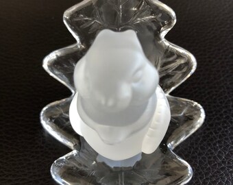 Franklin Mint Crystal Animal Surprises 'Mouse' Collection Figurine (1988)