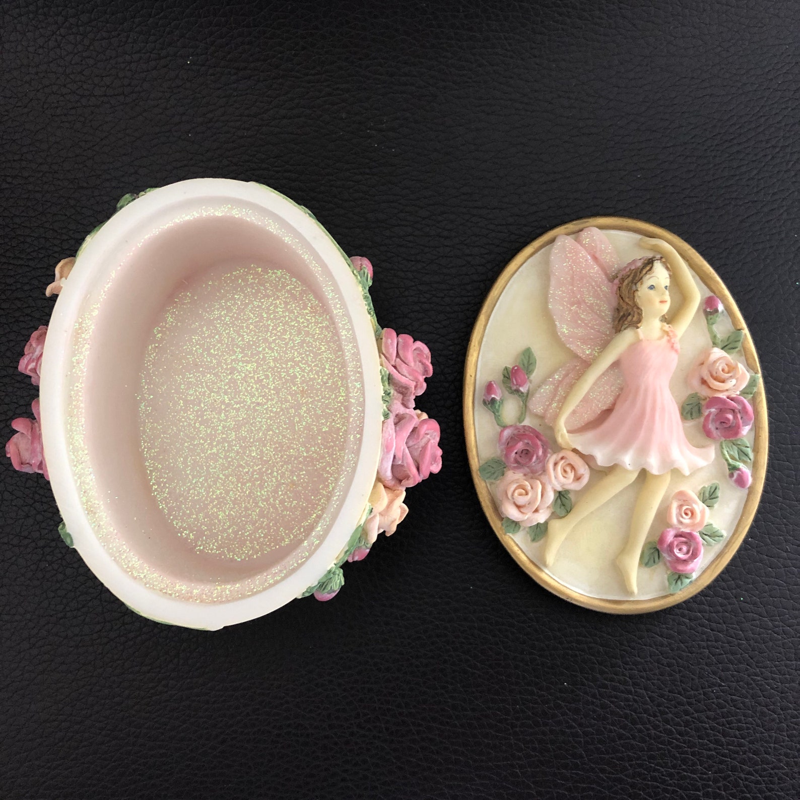 The Fairy Collection by Dezine Fairy Trinket Jewelry Box 5610 | Etsy