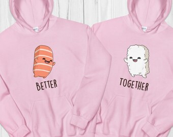 cute couple hoodies