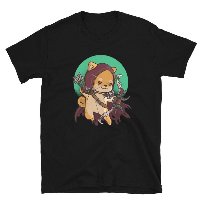 Shibanas Windrunner Shirt, Kawaii Shiba Shirt, Funny World of Warcraft ...