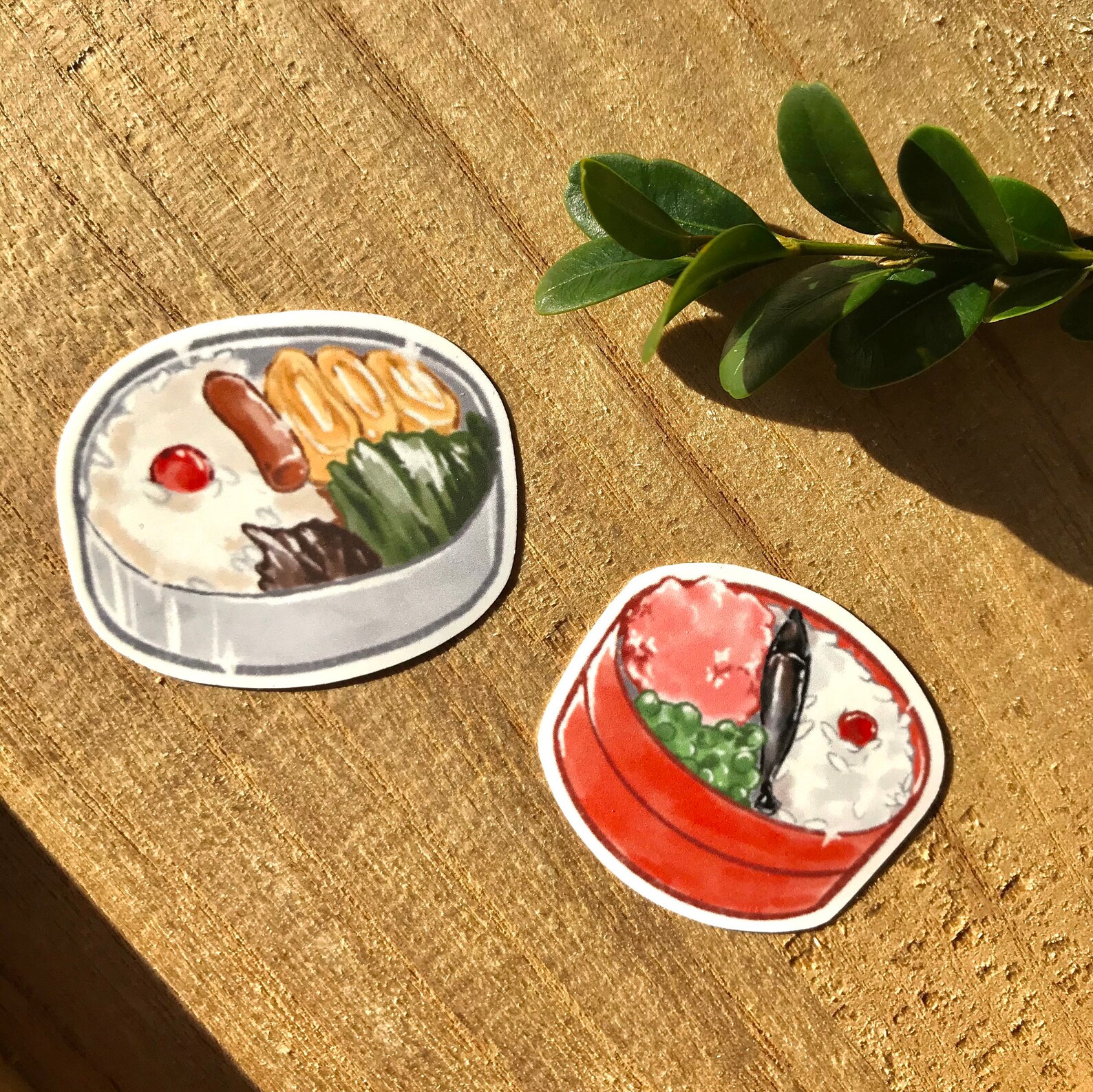 Anime Bento Box Sticker Japanese Bento Box Sticker - Etsy