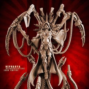 Nepharya, NecroPriestess | 3D Printed Resin Miniatures