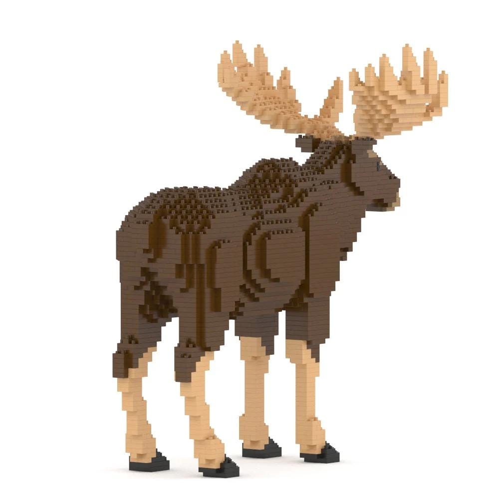 Moose Building Block Set – Realistic Animal Model (1860 Pieces) - Etsy