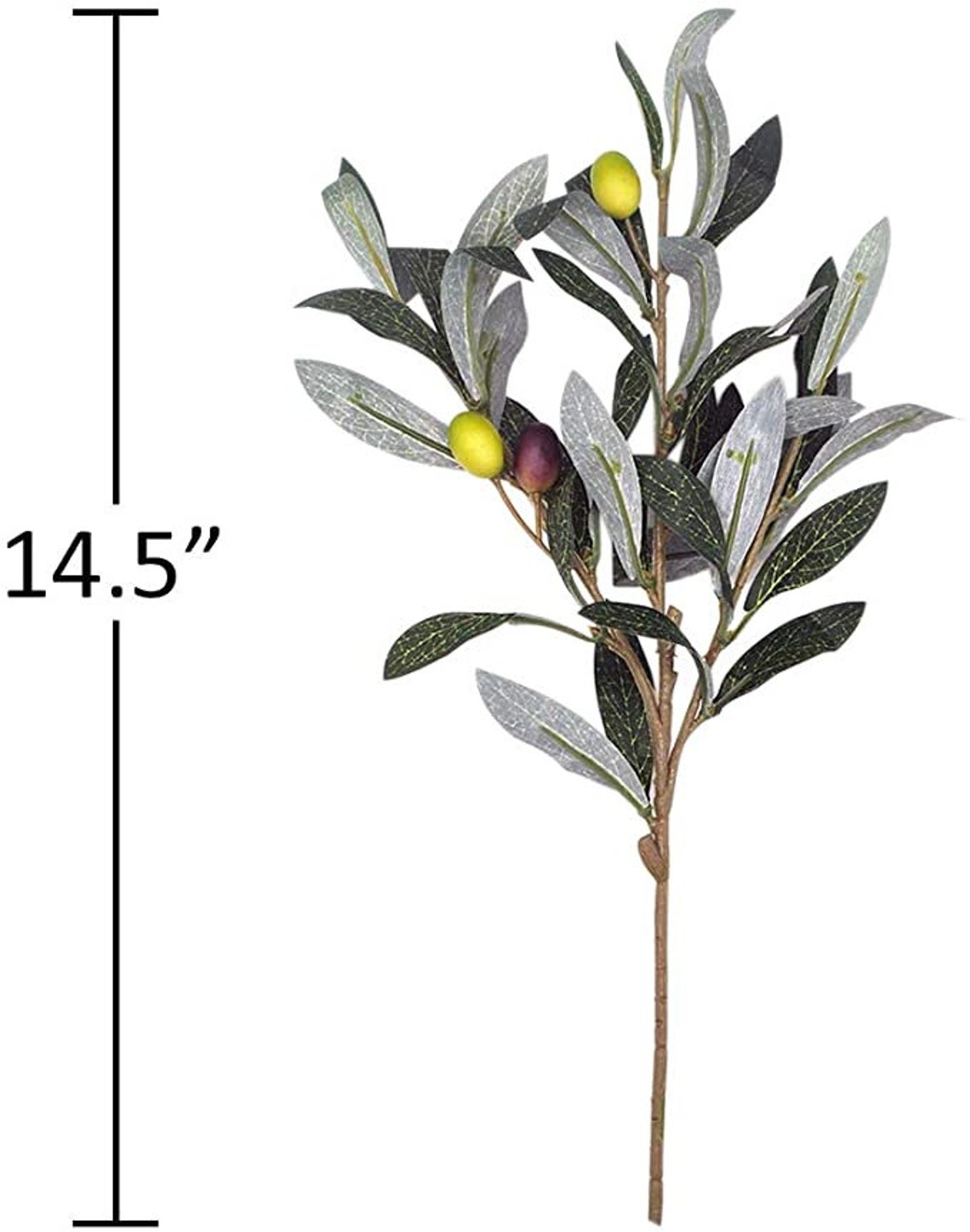 Artificial Olive Stems Olive Stems With Fruit Greenery for Etsy