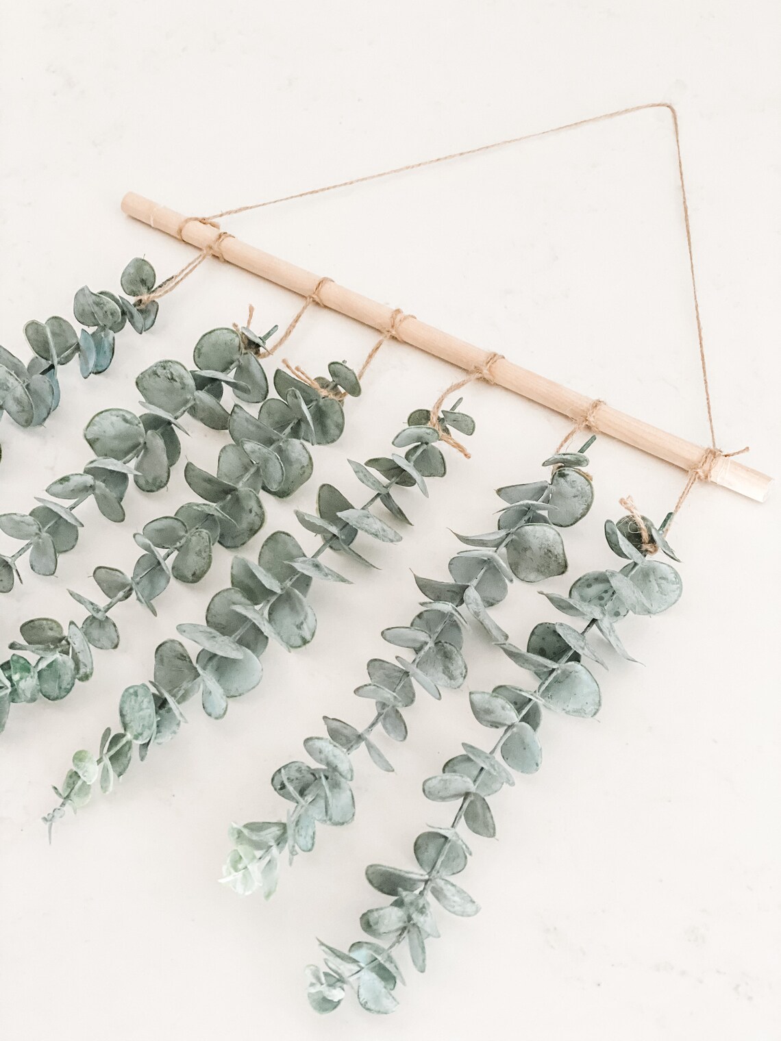 Eucalyptus Wall Hanging Artificial Plant Decor Fake Etsy