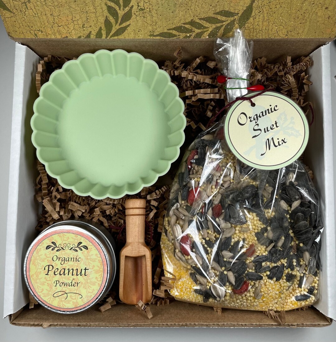 Bird Suet Kit, Organic & Vegan Bird Food. Bird Lover Gift. Mother's Day