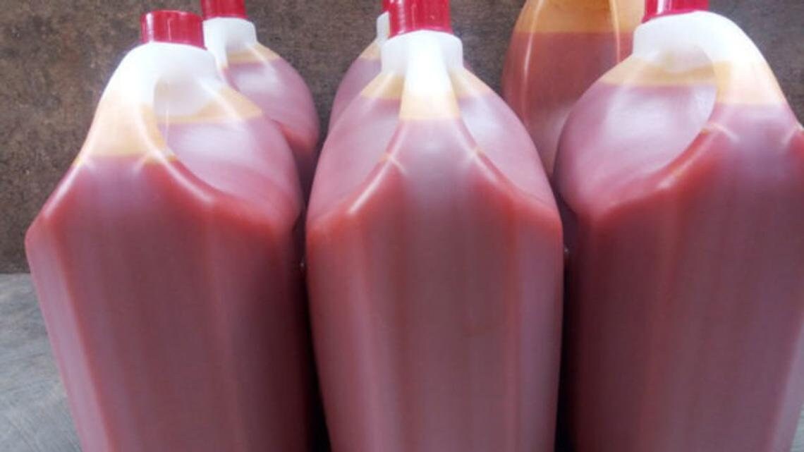 African Nigerian Red Palm Cooking Oil 7 Lb 1 Gallon Only Etsy