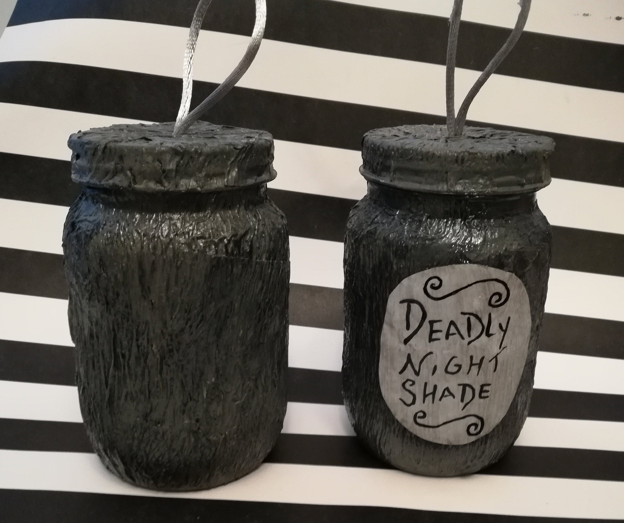 Deadly Nightshade Jar Ornament Sally's jar Nightmare | Etsy