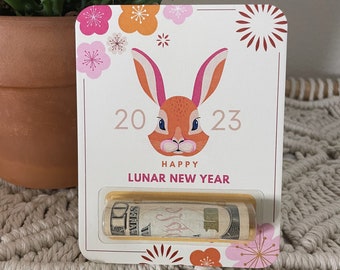 Lunar New Year Bookmarks, Year Of The Rabbit 2023, Chinese Zodiac Red  Envelope Bookmark