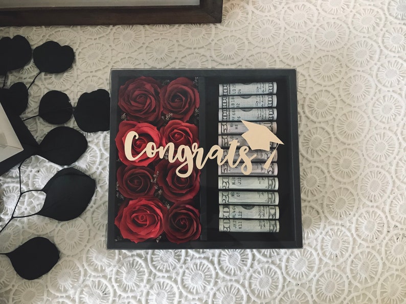 Personalized Money/cash Gift Box Flower Gift Box Etsy