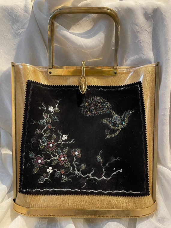 Vtg 1950s Tyrolean purse