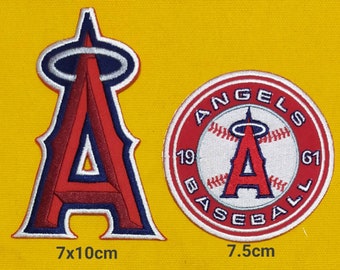 Anaheim Angels 2pcs Logo Patches on~Iron on ~ Sewing on Fabrics