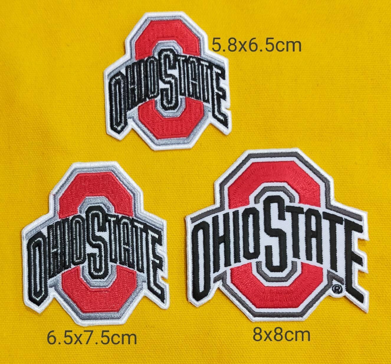 Ohio state patches logo iron on sewing on clothesy | Etsy
