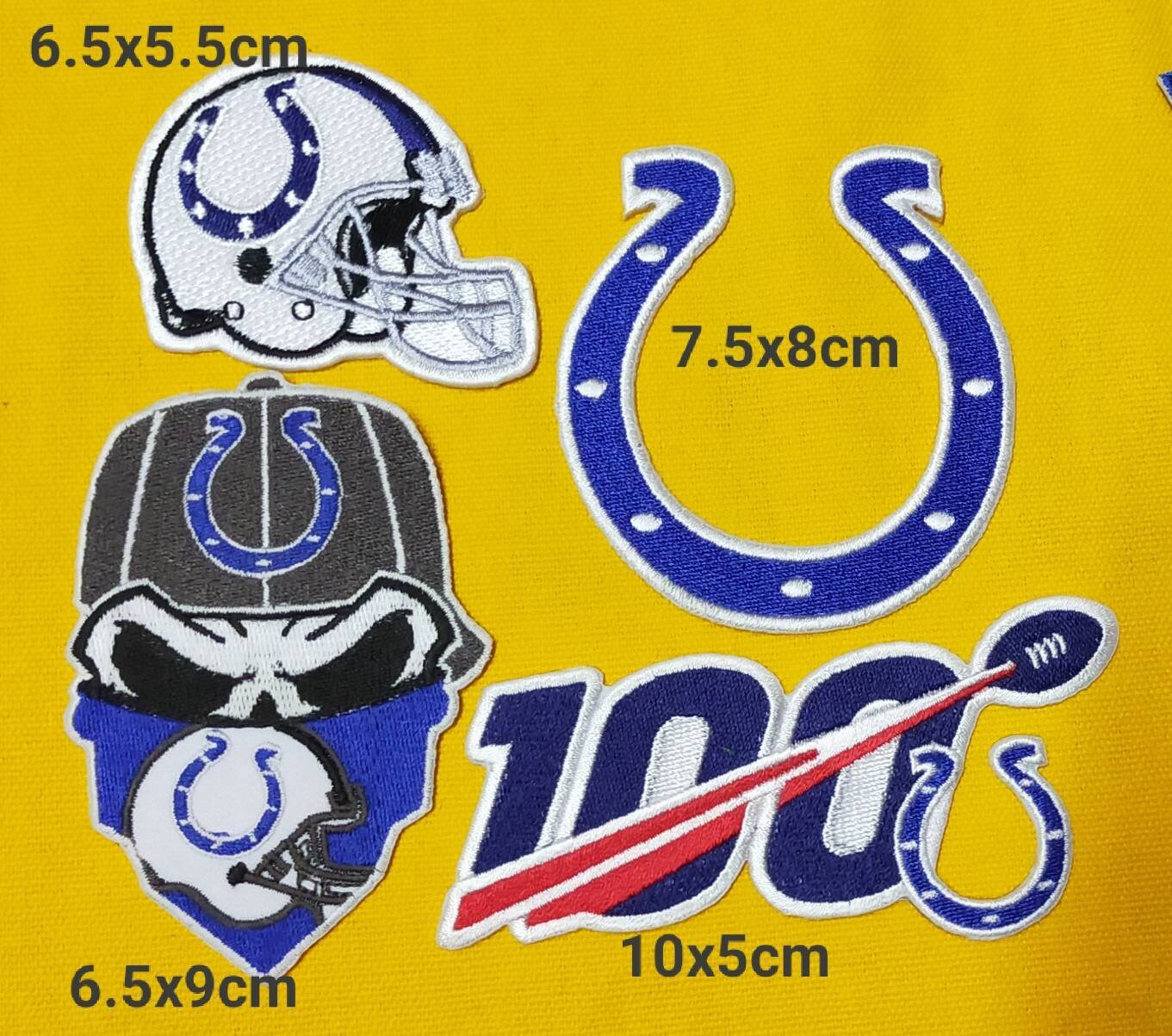 Indianapolis Colts patches logo iron on sewing on clothes Etsy