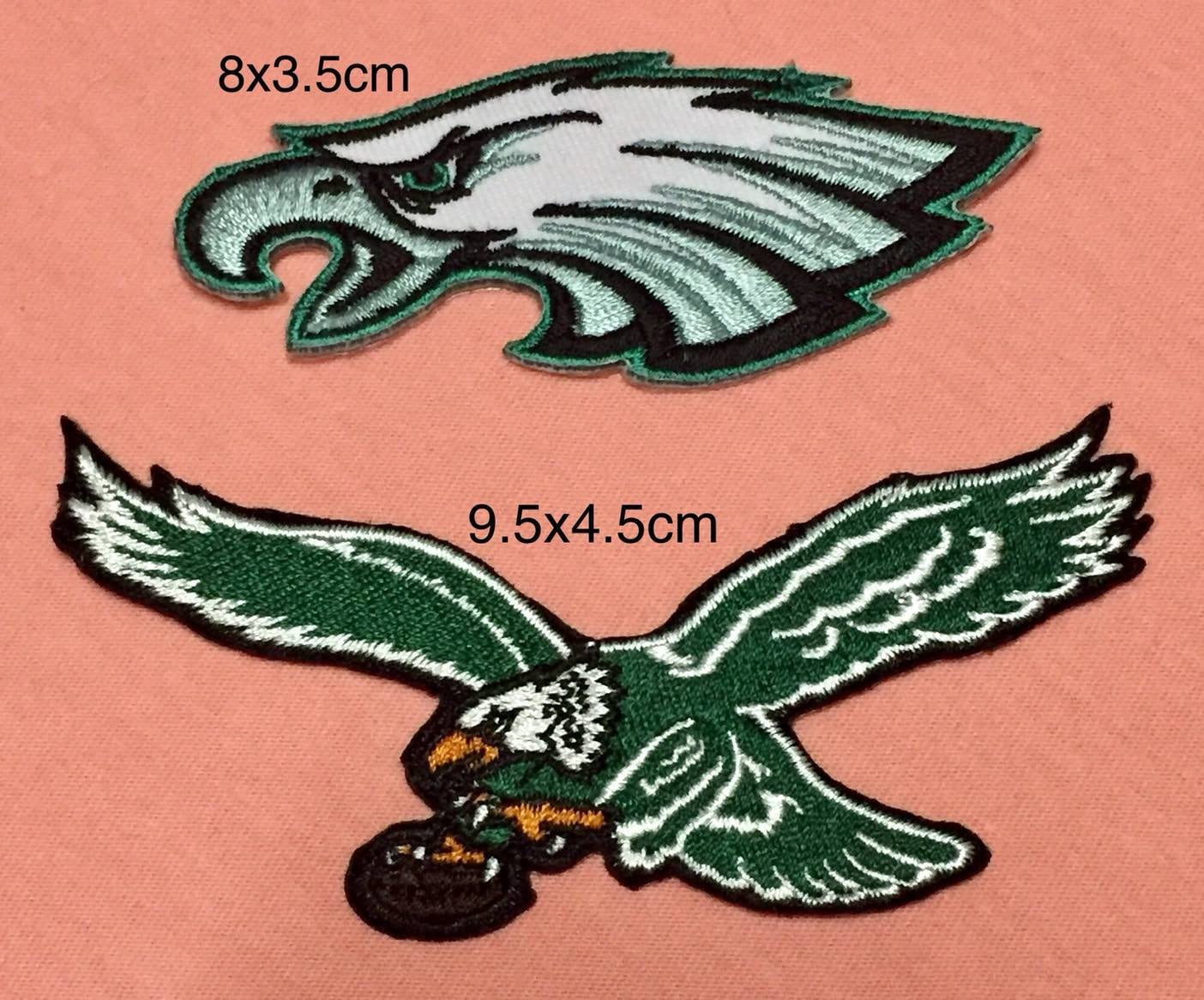 Philadelphia Eagles patches logo iron on sewing on clothes Etsy