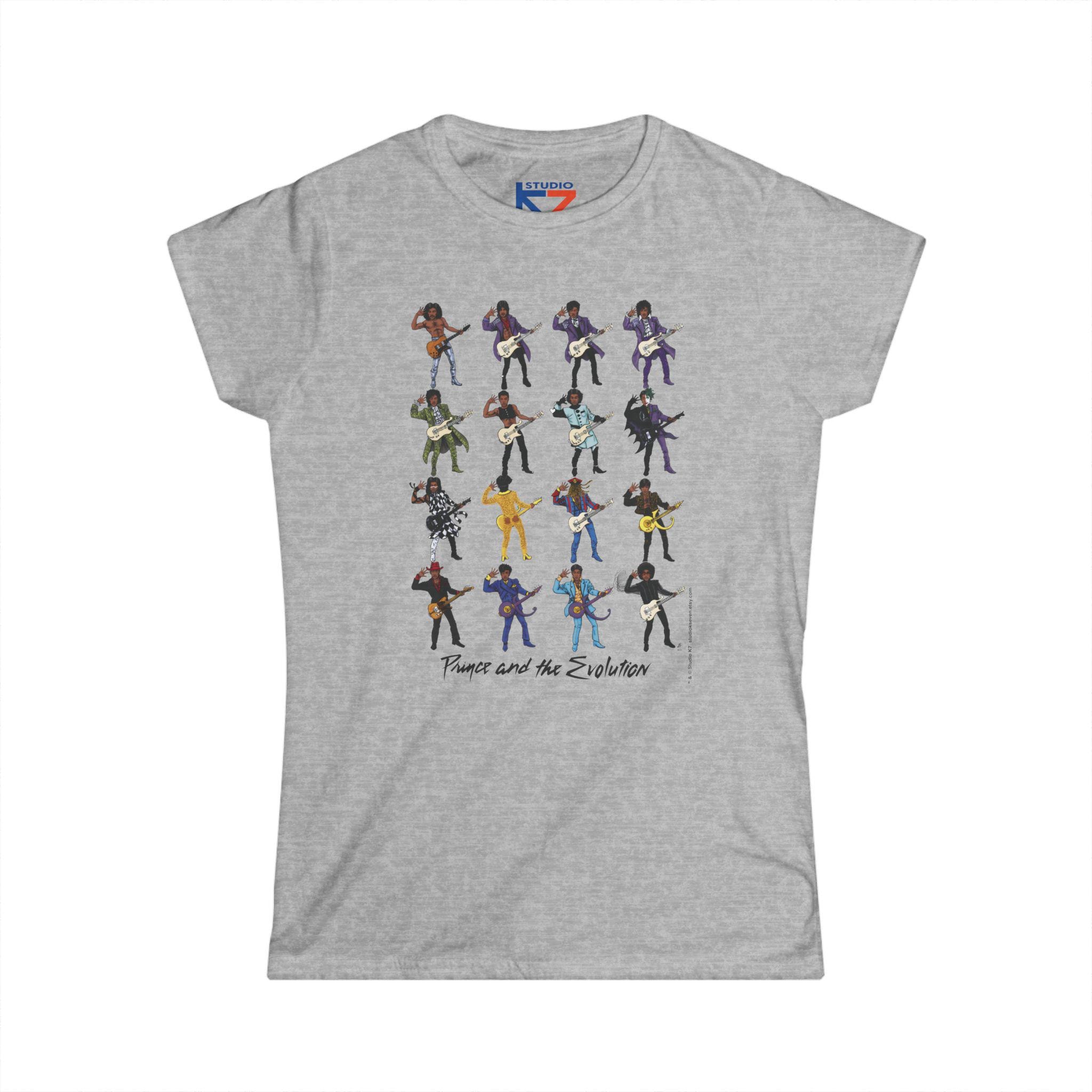Evolution of PRINCE Women's Soft Cotton Tee