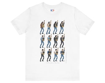 Evolution of SPRINGSTEEN - Unisex Ultra-Soft Short Sleeve Tee