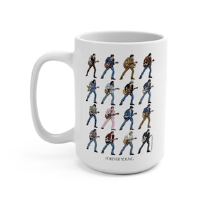 Evolution of NEIL YOUNG - Forever Young - Mug 15oz