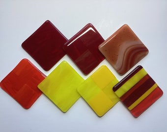 Fused Glass Coasters