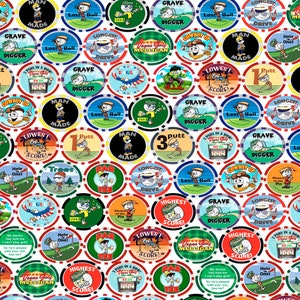 面白いゴルフポーカーチップボールマーカー - 既存の Vegas Golf「On The Course」ギャンブルゲームに追加する Vegas Golf ベッティングチップ
