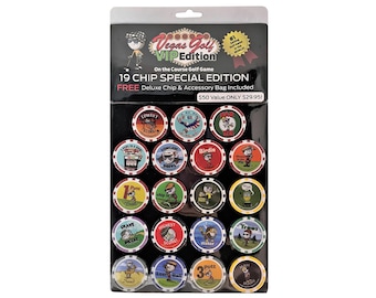 Vegas Golf Game Chips – On-Course Gambling Fun for Golfers